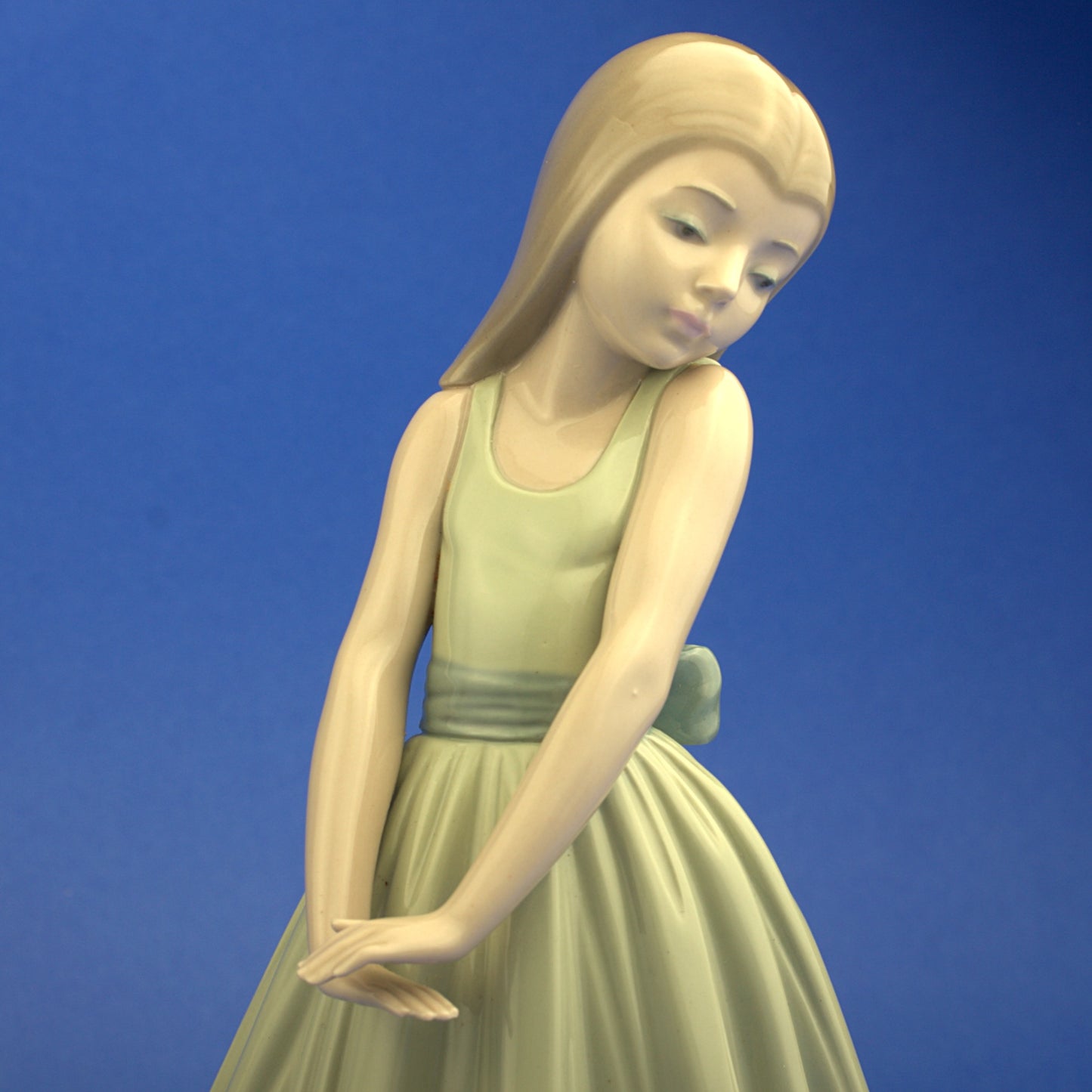 Lladro Ballet Girl Porcelain Figurine Handmade In Spain 5092 Mint Condition