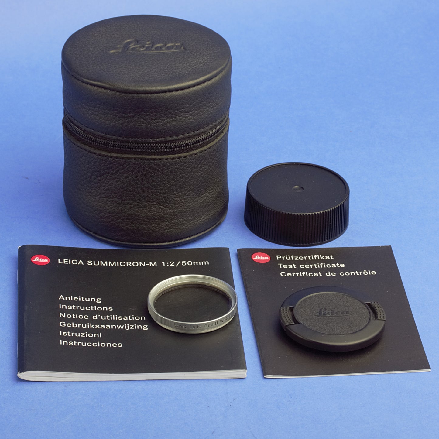 Leica Summicron-M 50mm F2 6-Bit Lens 11826 Late Serial Mint Condition