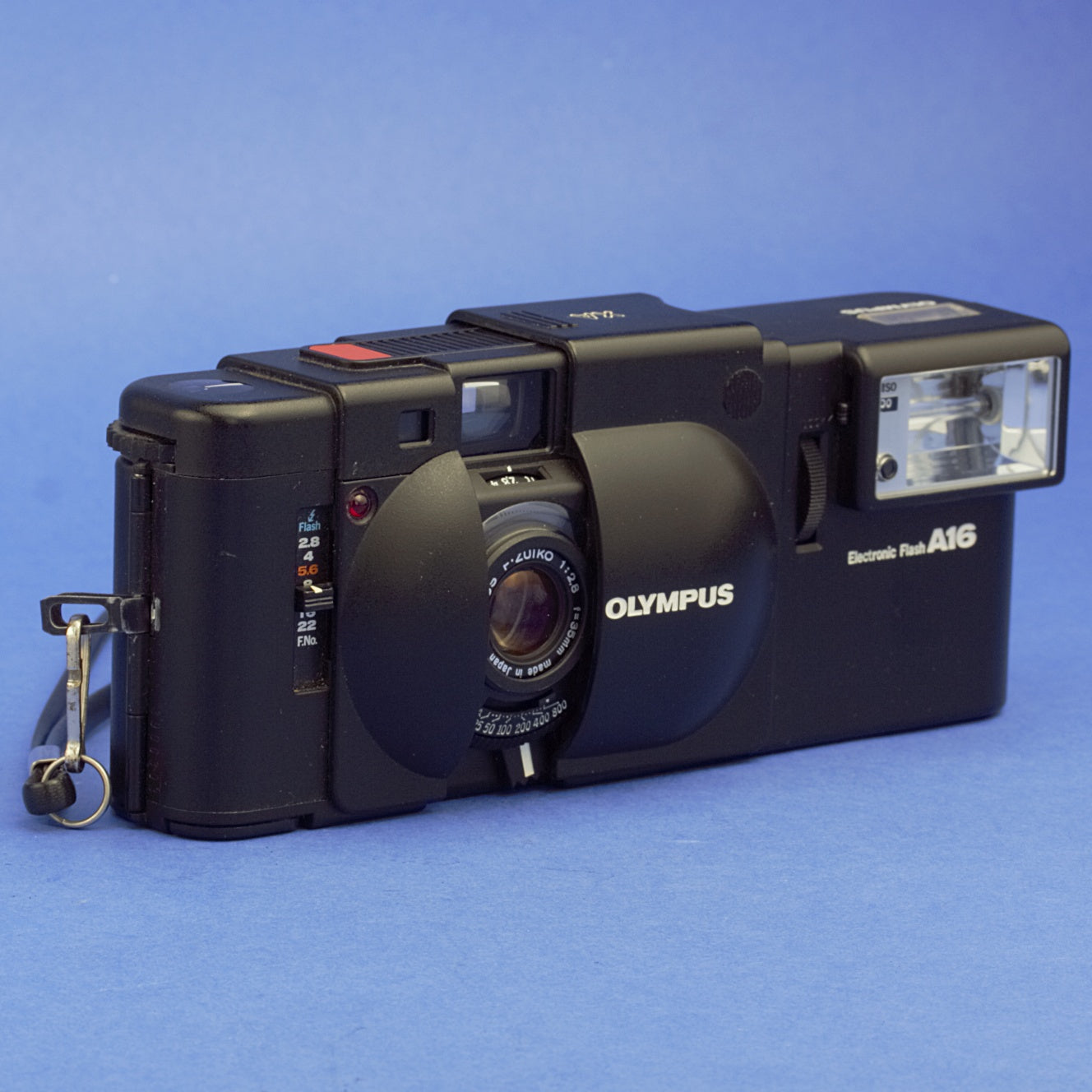 Olympus XA Film Camera with A16 Flash Near Mint Condition