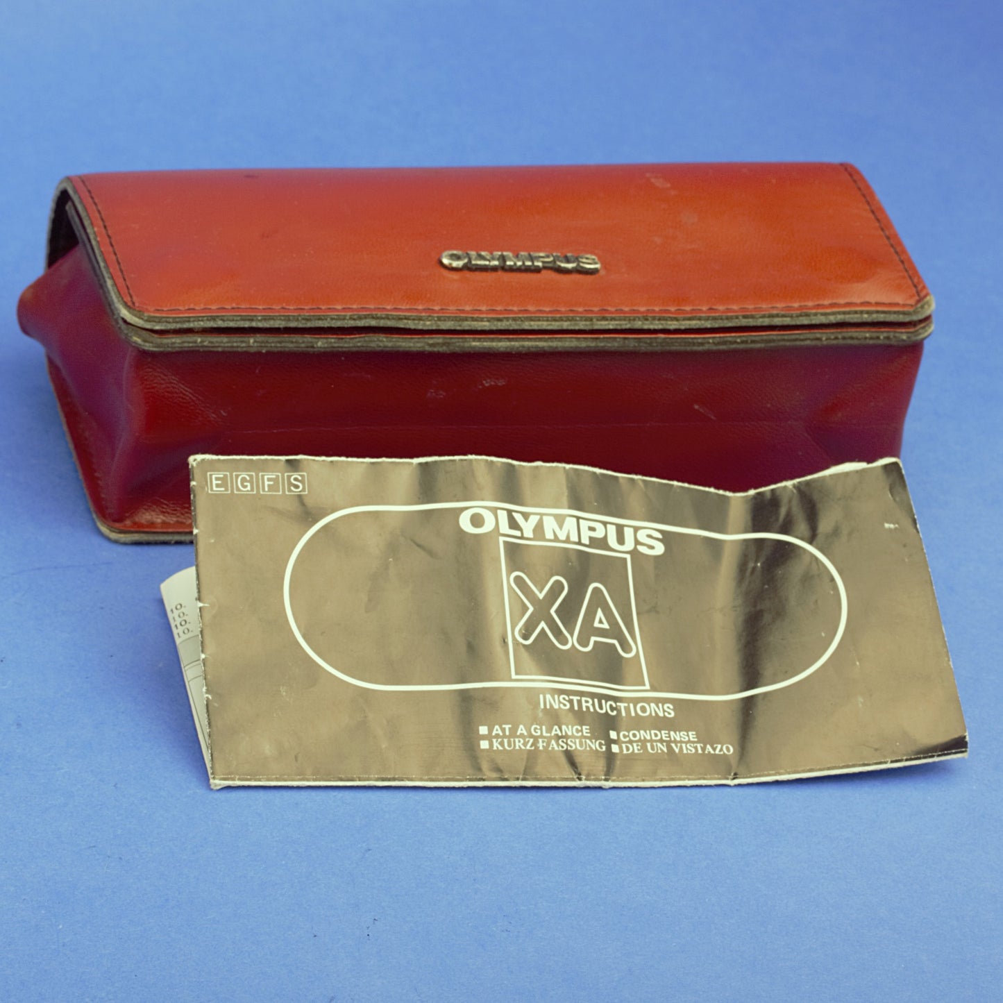 Olympus XA Film Camera with A16 Flash Near Mint Condition