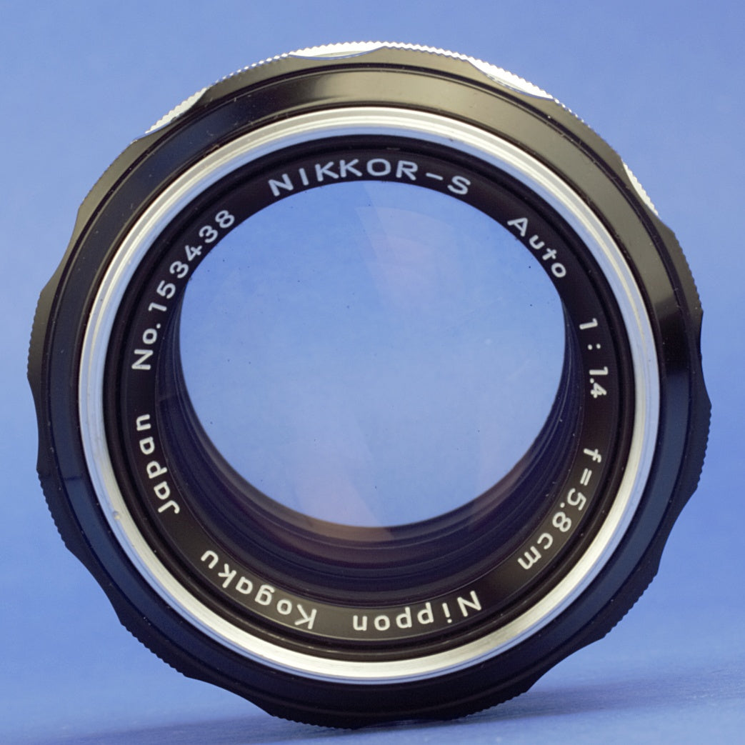 Nikon F Early Film Camera with 5.8cm Lens 03/2020 CLA