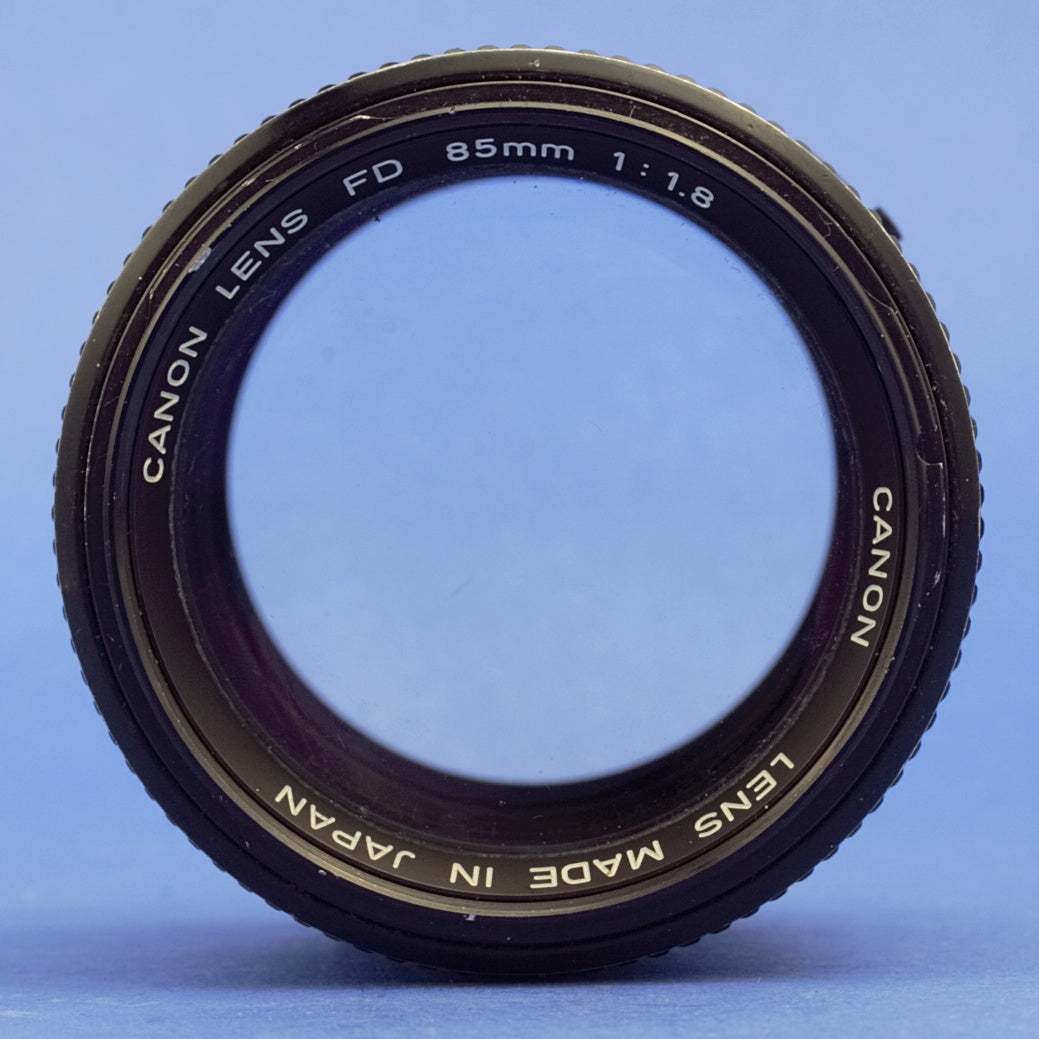 Canon FD 85mm 1.8 Lens