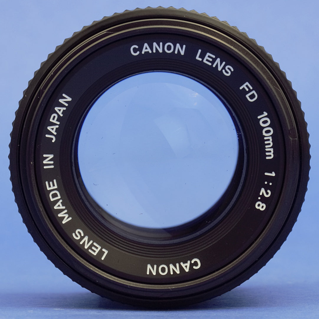 Canon FD 100mm 2.8 Lens