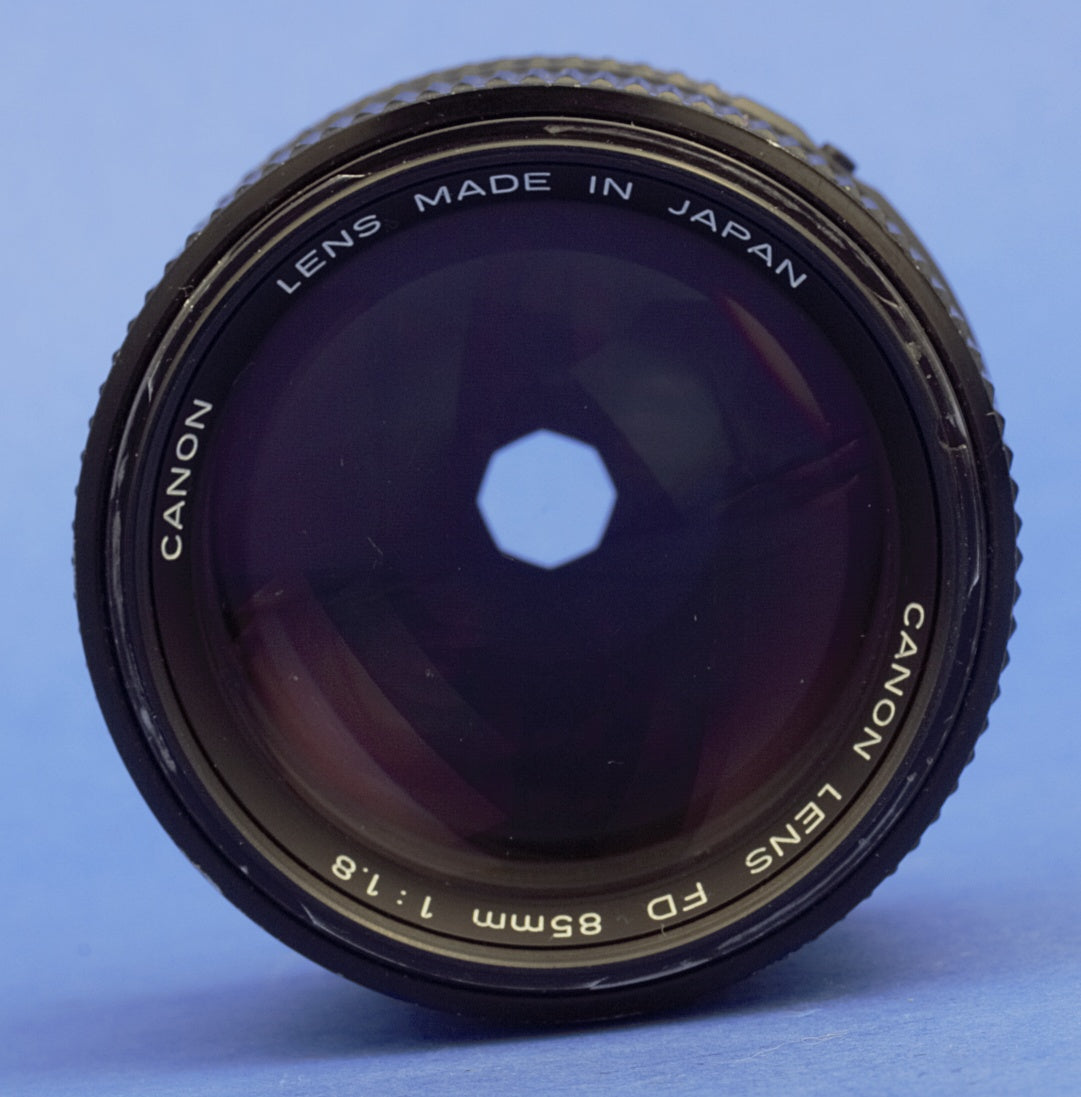 Canon FD 85mm 1.8 Lens