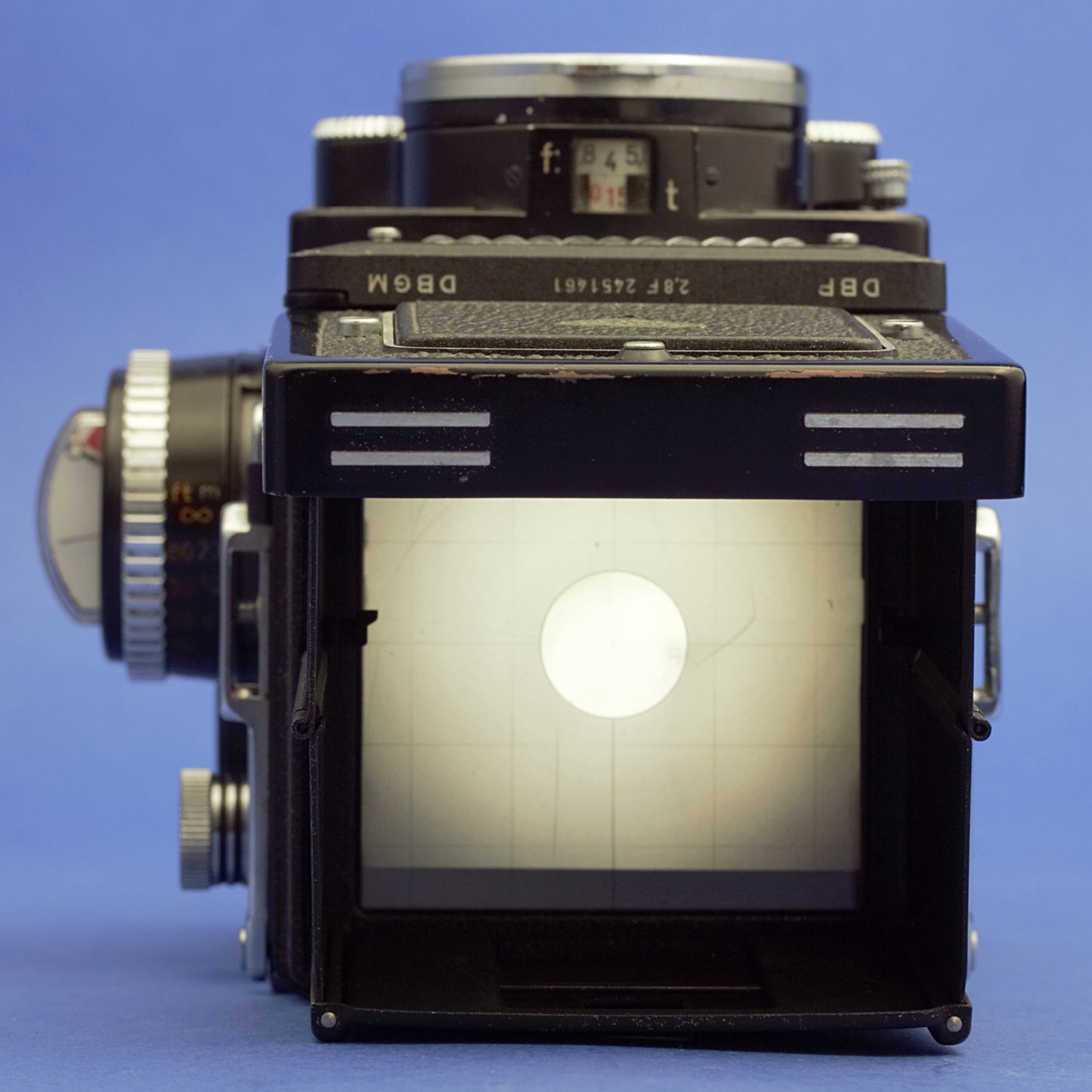 Rolleiflex 2.8F Medium Format Camera 12/24 Planar Lens Coupled Meter