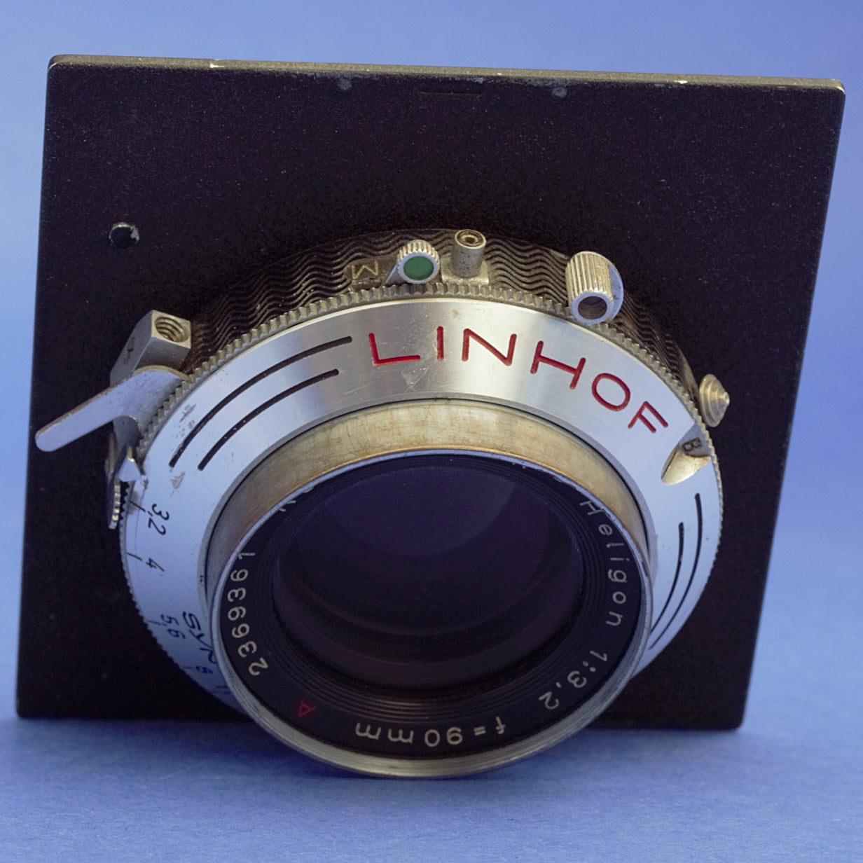 Rodenstock-Heligon 90mm 3.2 Large Format Lens on Synchro-Compur Shutter