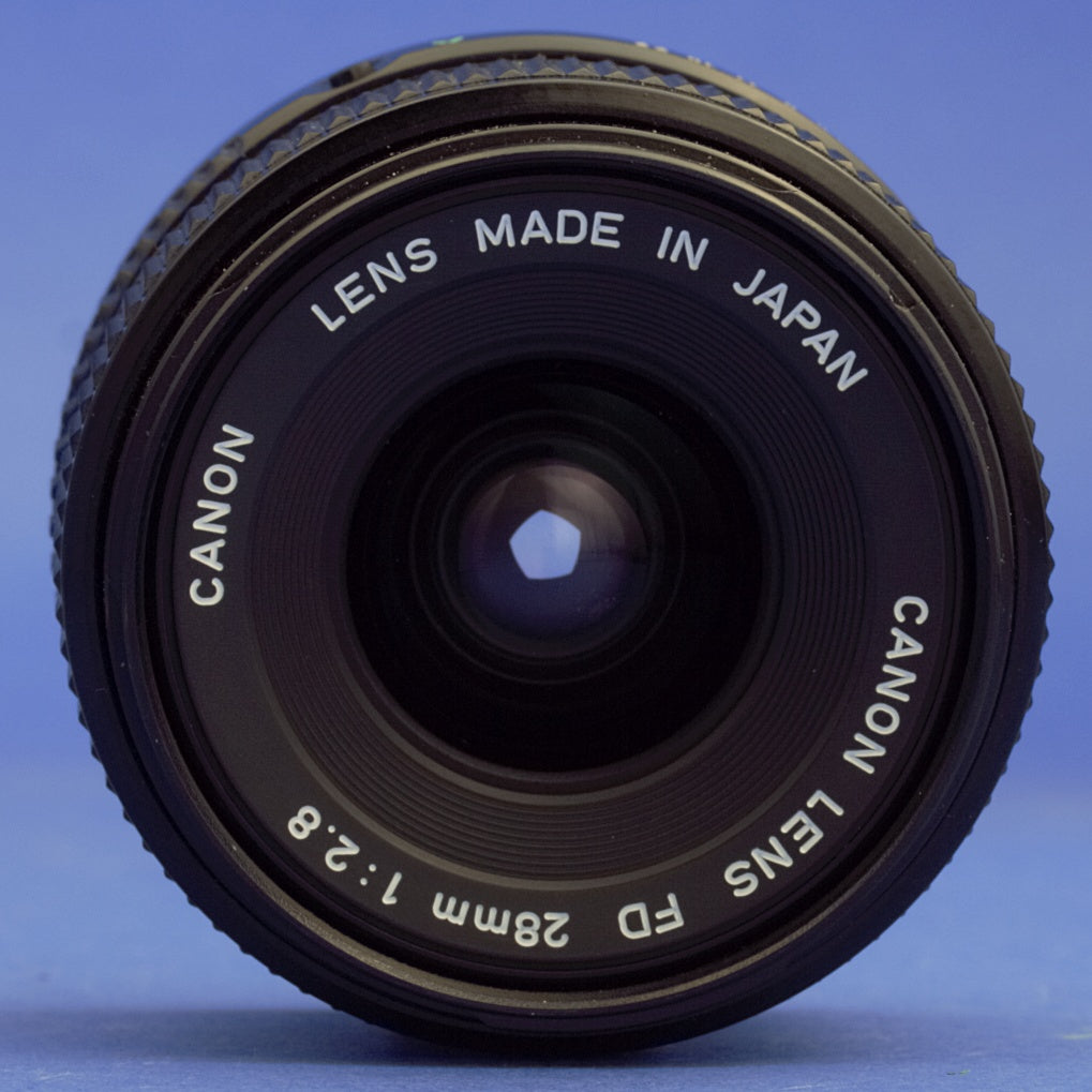 Canon FD 28mm 2.8 Lens