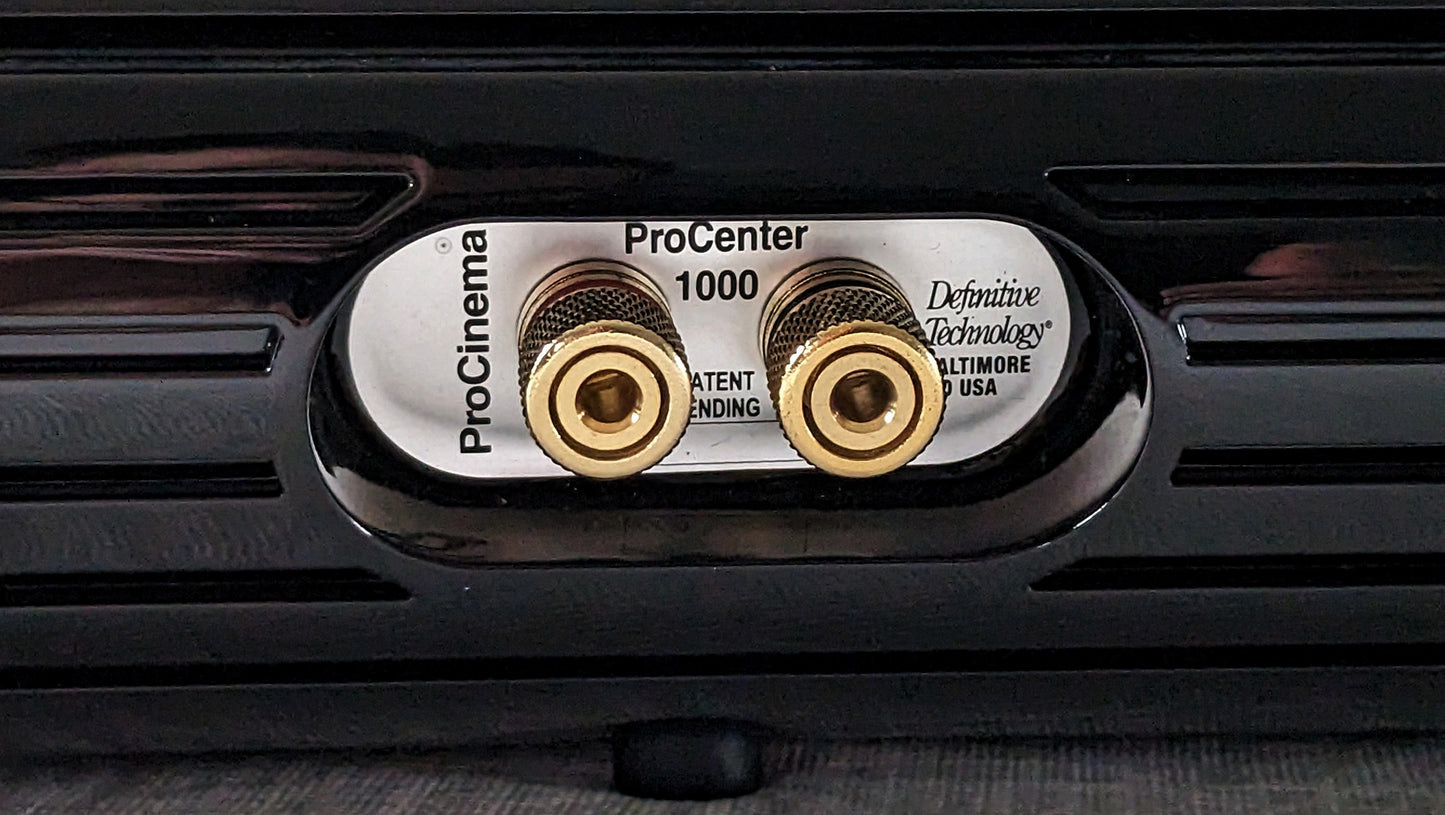 Definitive Technology Procenter 1000 Center Speaker Beautiful Condition