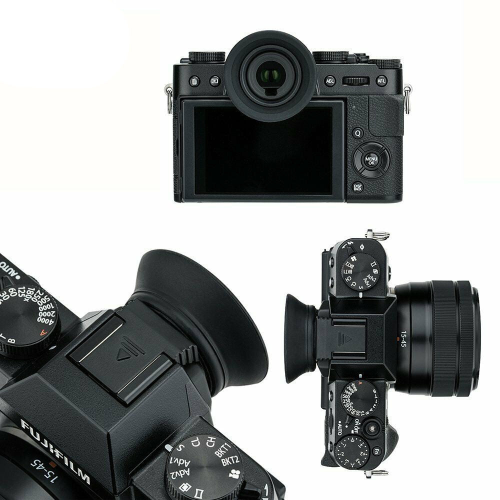 Silicone Eyecup Eyeshade Eyepiece for Fujifilm X-T30 X-T20 X-T10