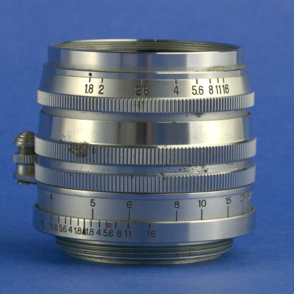 Canon 50mm 1.8 LTM Rangefinder Lens For Parts
