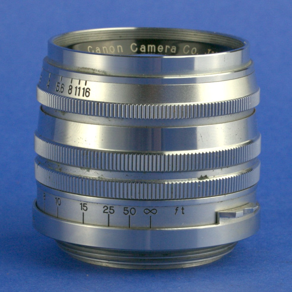 Canon 50mm 1.8 LTM Rangefinder Lens For Parts