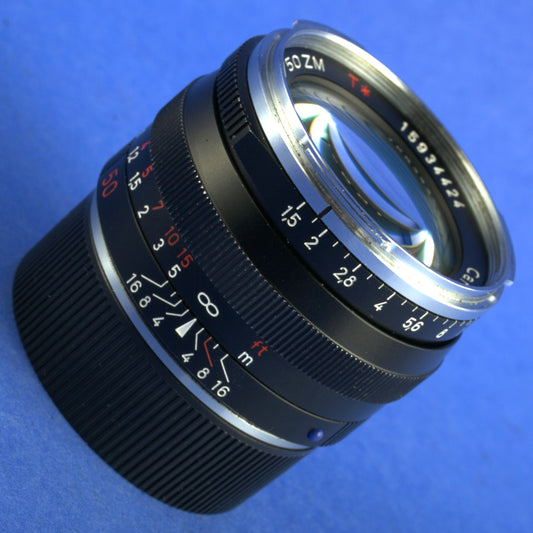 Zeiss 50mm 1.5 Sonnar ZM Lens Leica M Mount