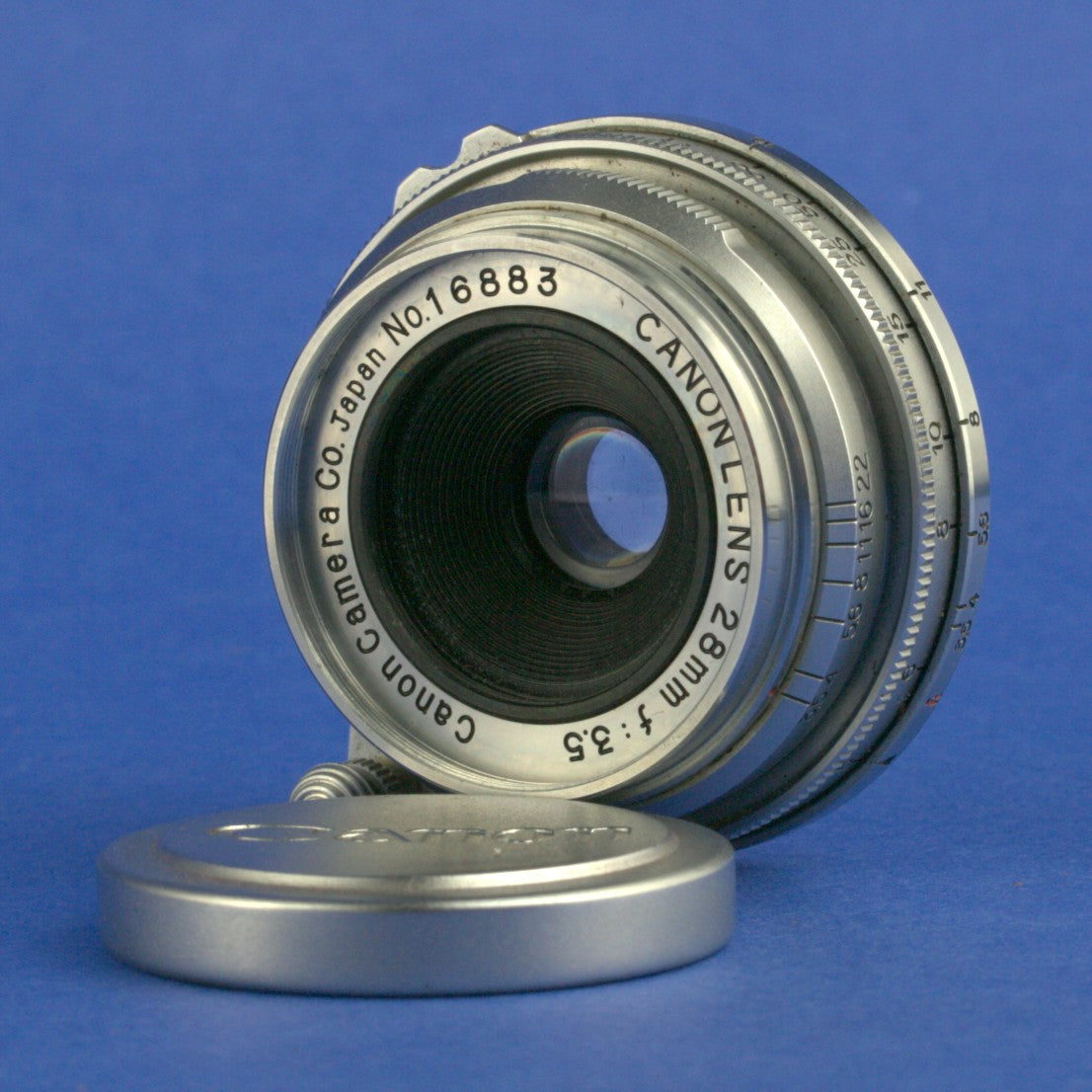 Canon 28mm 3.5 LTM Rangefinder Lens EP Marked