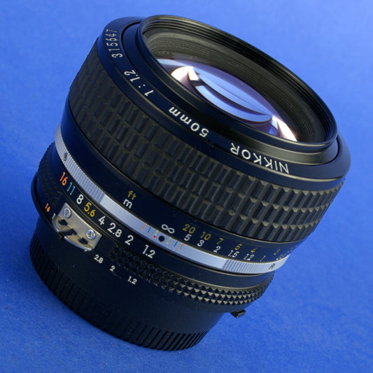 Nikon Nikkor 50mm 1.2 Ai-S Lens Beautiful Condition