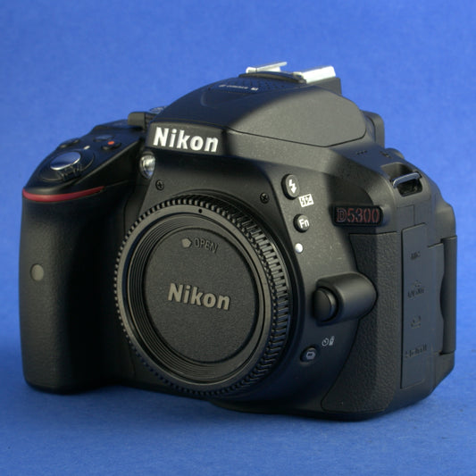 Nikon D5300 Digital Camera Body 1100 Actuations Mint Condition
