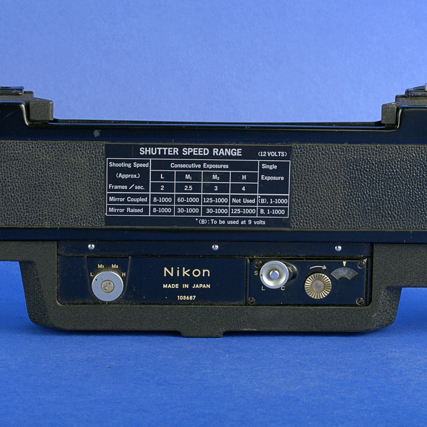 Nikon F-250 Motor Drive for F Cameras