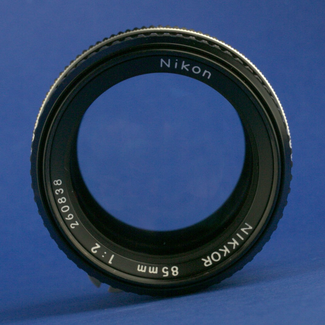 Nikon Nikkor 85mm F2 Ai Lens Beautiful Condition