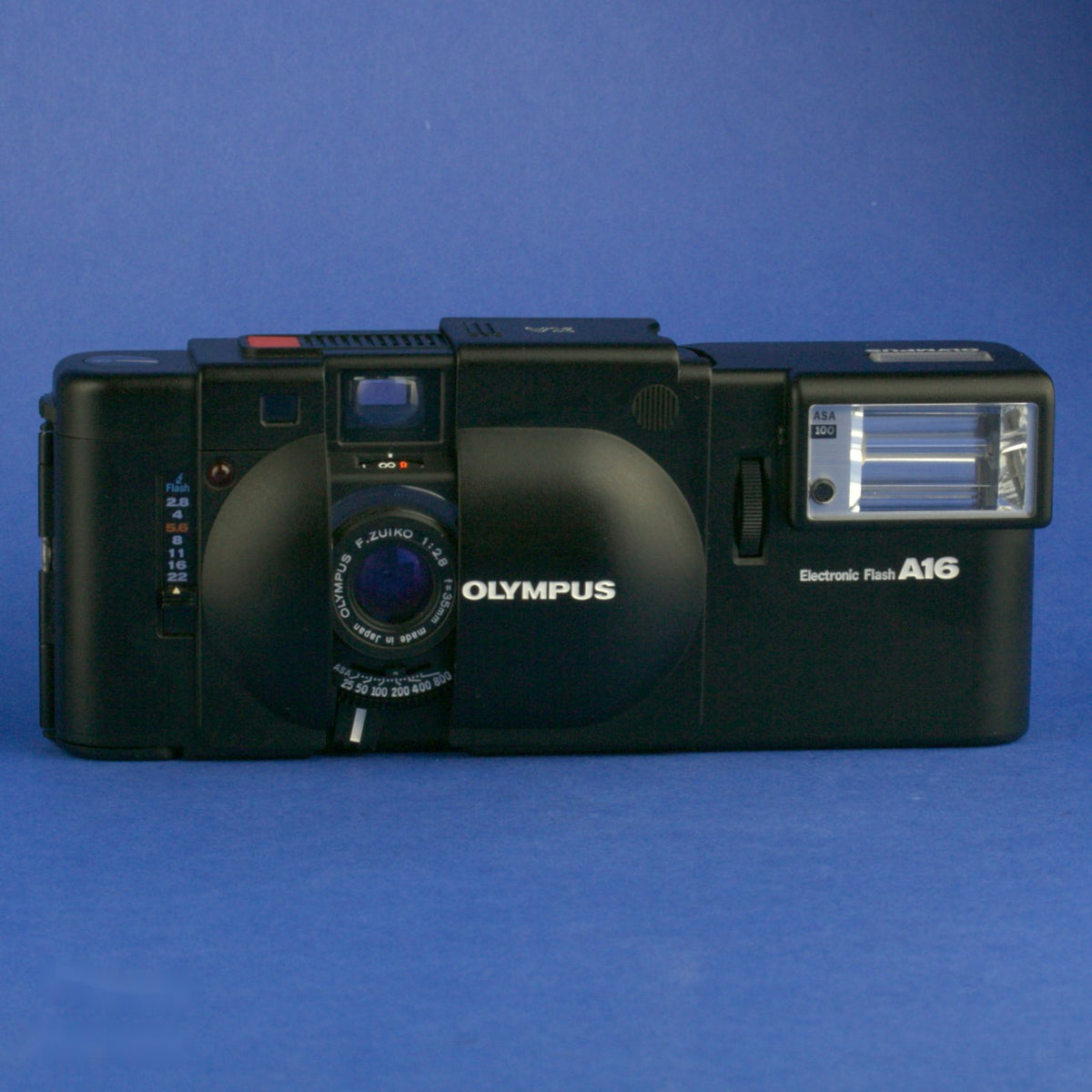 Olympus XA Film Camera with A16 Flash Mint Condition
