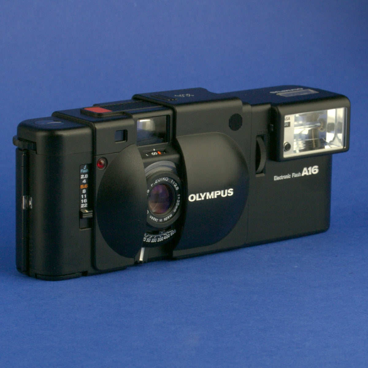 Olympus XA Film Camera with A16 Flash Mint Condition