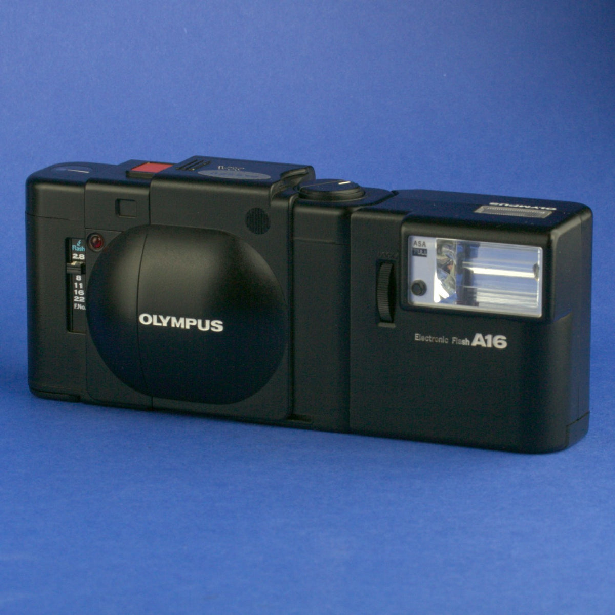 Olympus XA Film Camera with A16 Flash Mint Condition