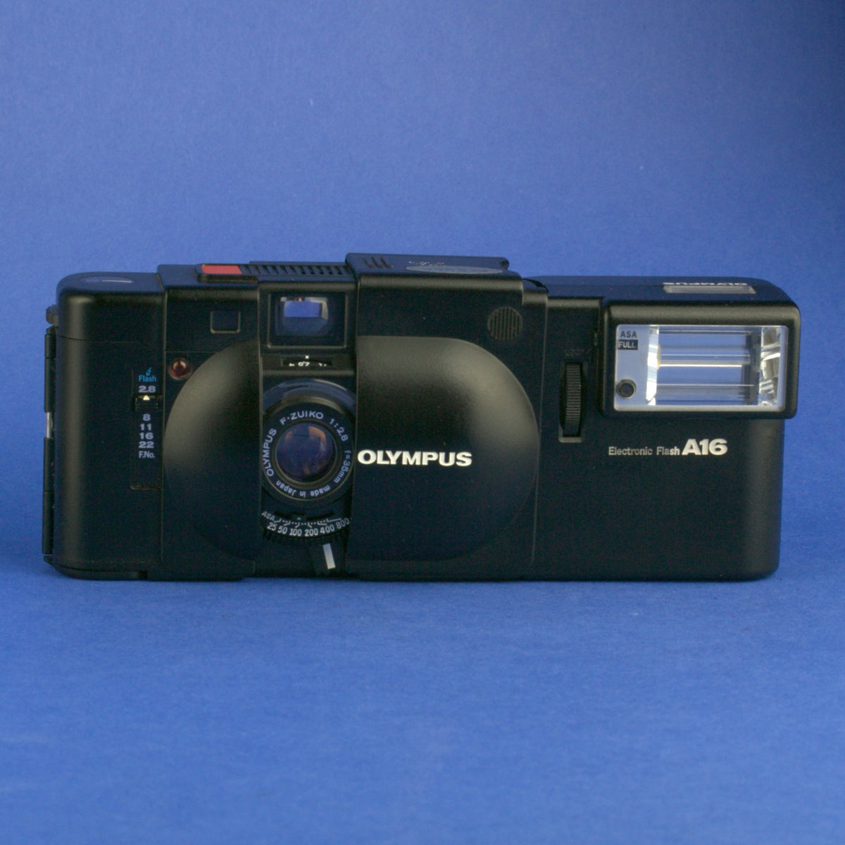 Olympus XA Film Camera with A16 Flash Mint Condition