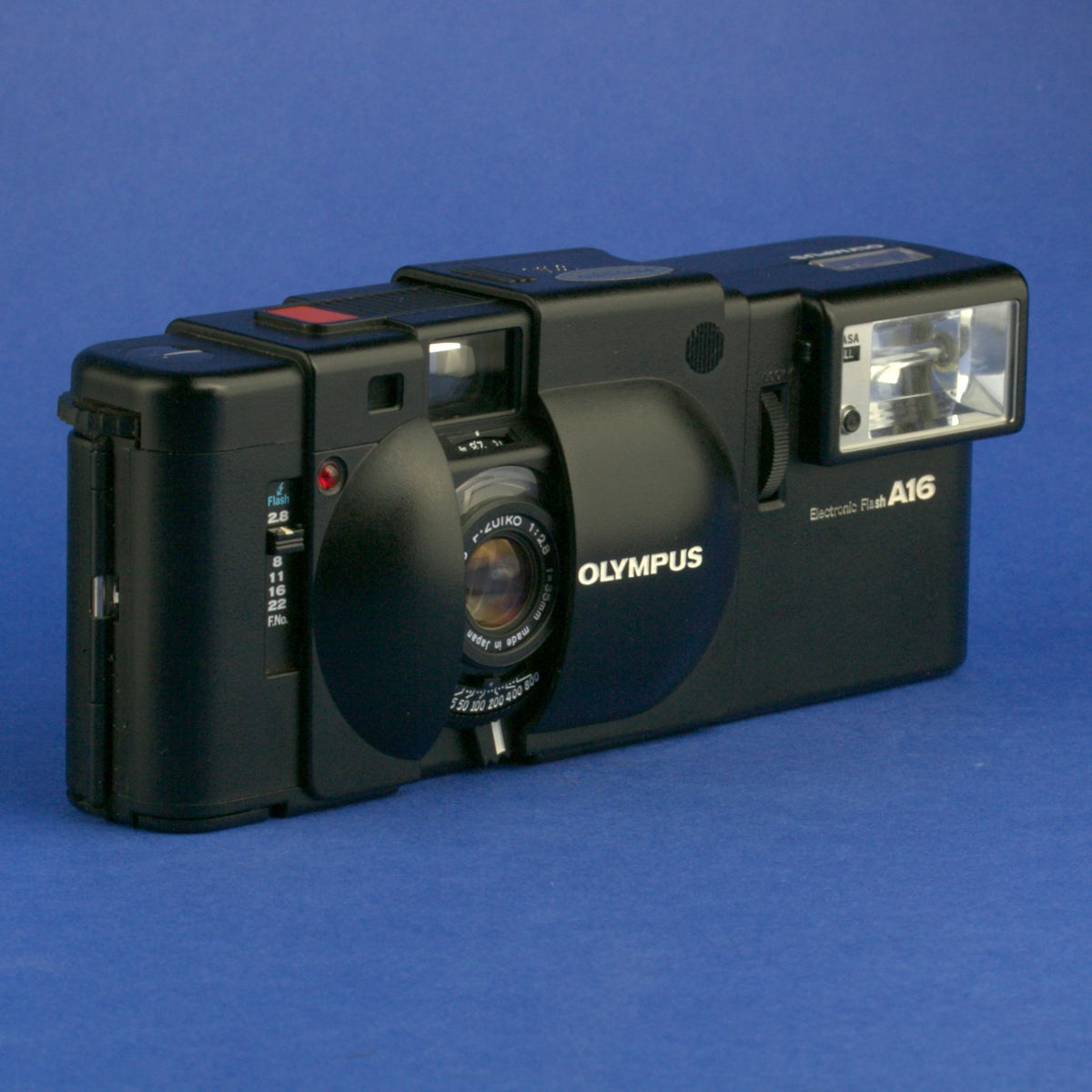 Olympus XA Film Camera with A16 Flash Mint Condition