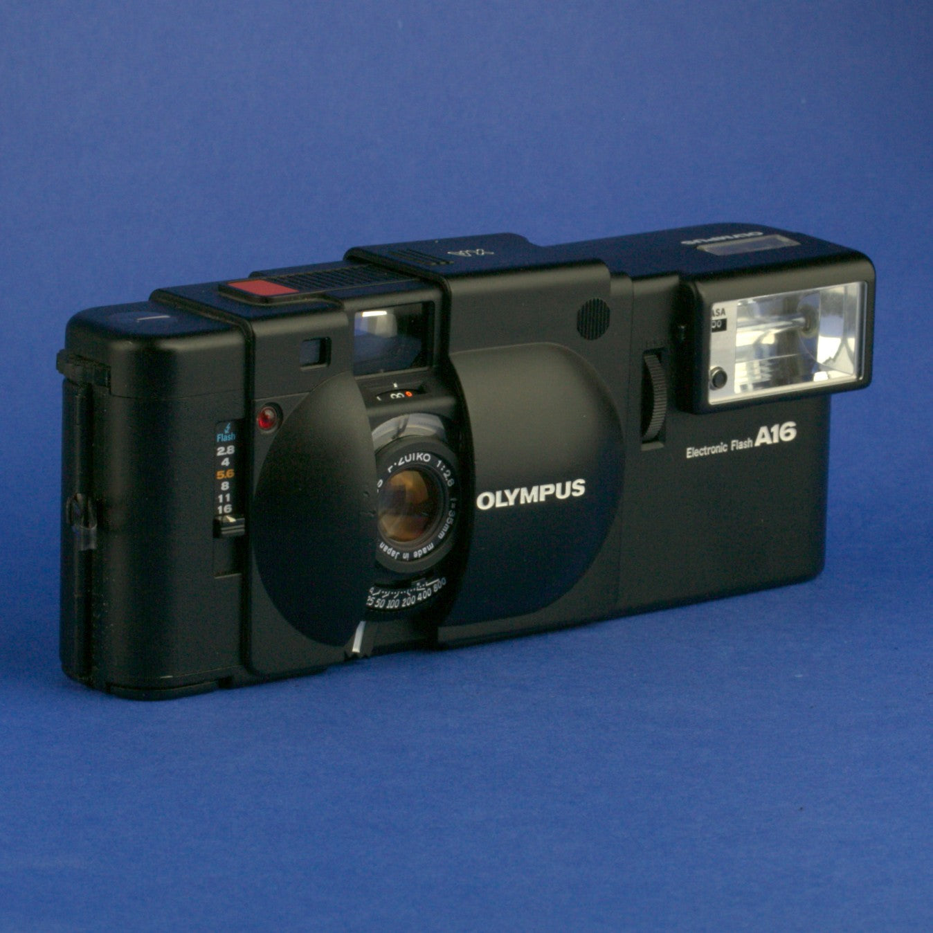 Olympus XA Film Camera with A16 Flash Beautiful Condition