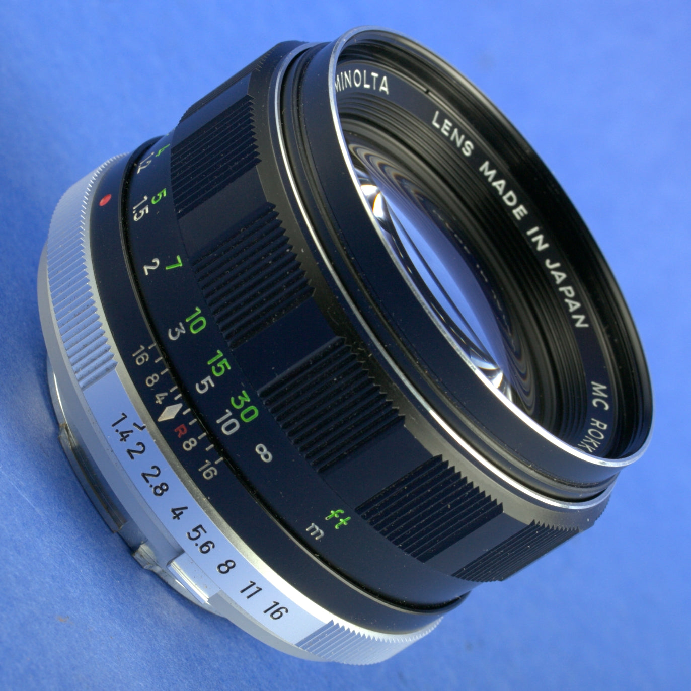 Minolta MC Rokkor-PF 58mm 1.4 Lens Beautiful Condition