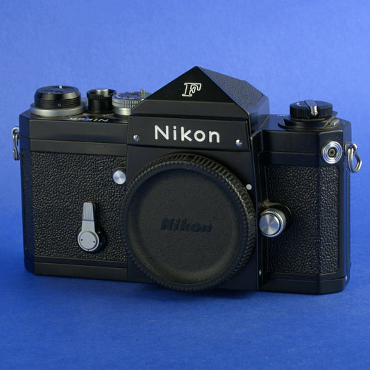 Black Enamel Nikon F Film Camera Body Stunning Condition