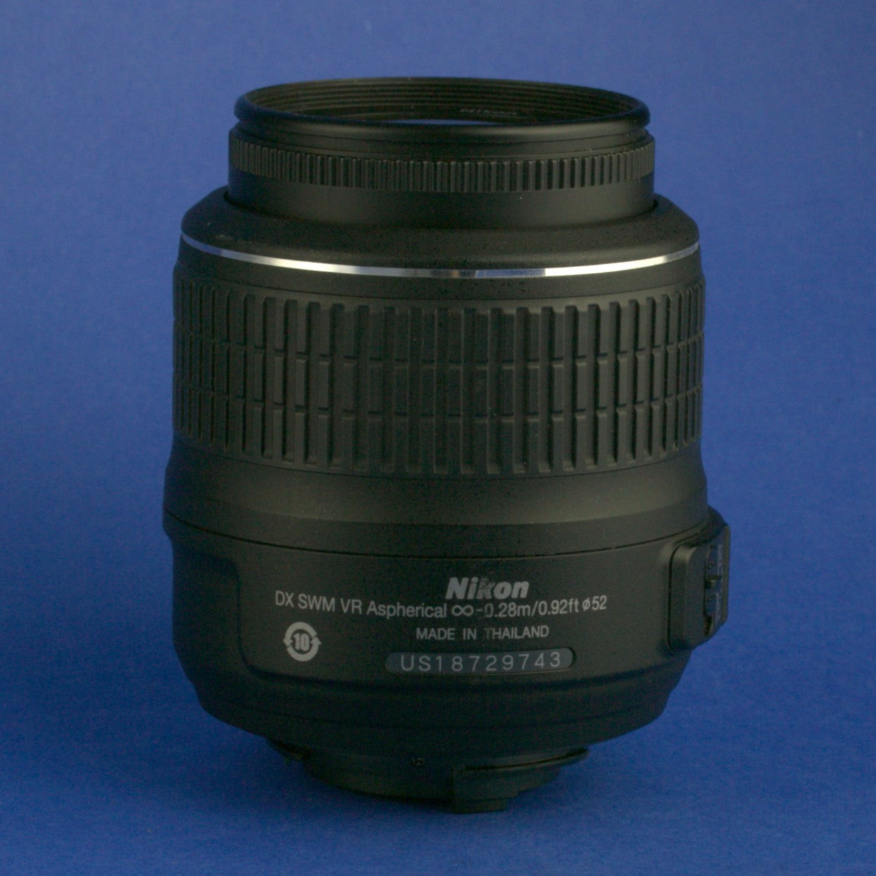 Nikon AF-S Nikkor 18-55mm 3.5-5.6 VR DX Lens Not Working