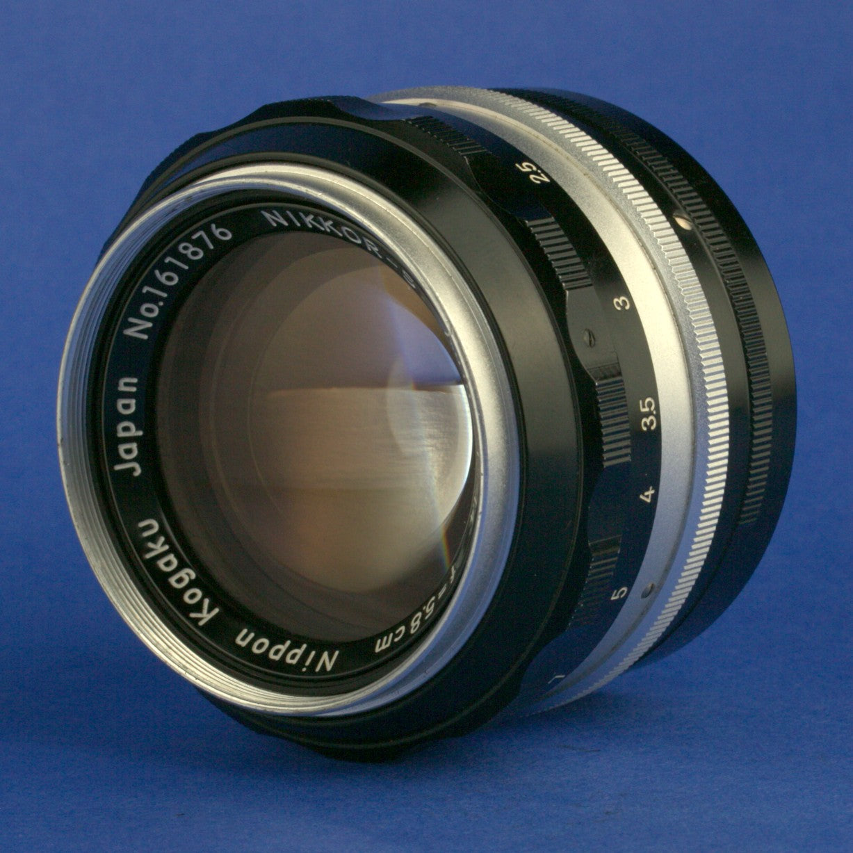 Nikon Nikkor-S 58mm 1.4 Non-Ai Lens