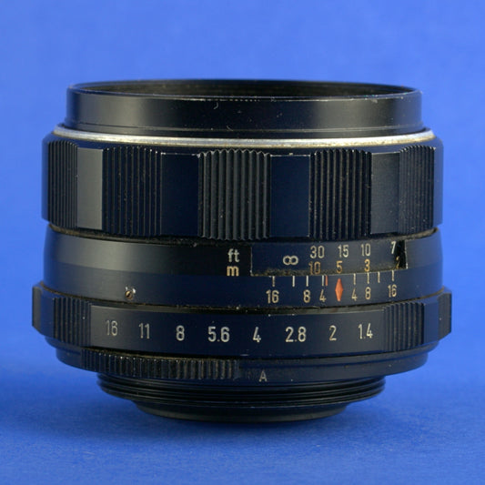Pentax Super-Takumar 50mm 1.4 M42 Lens 8 Elements