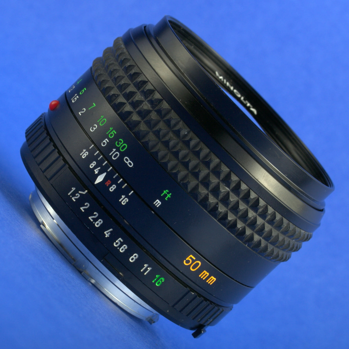 Minolta MD Rokkor-X 50mm 1.2 Lens Beautiful Condition