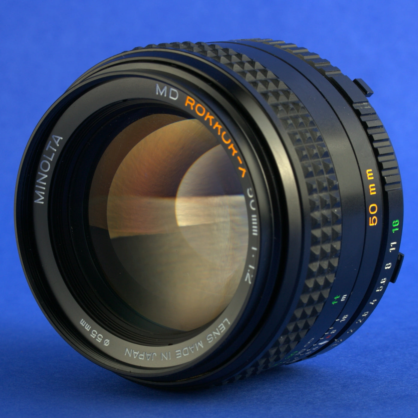 Minolta MD Rokkor-X 50mm 1.2 Lens Beautiful Condition