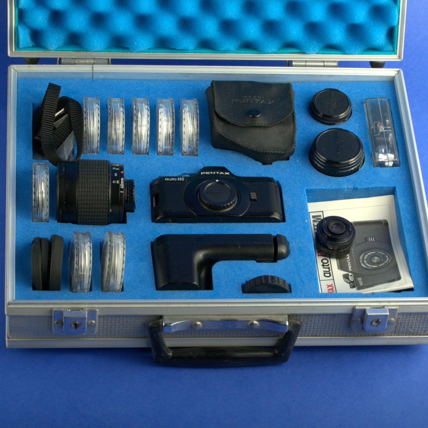 Pentax 110 Film Camera Kit *** READ