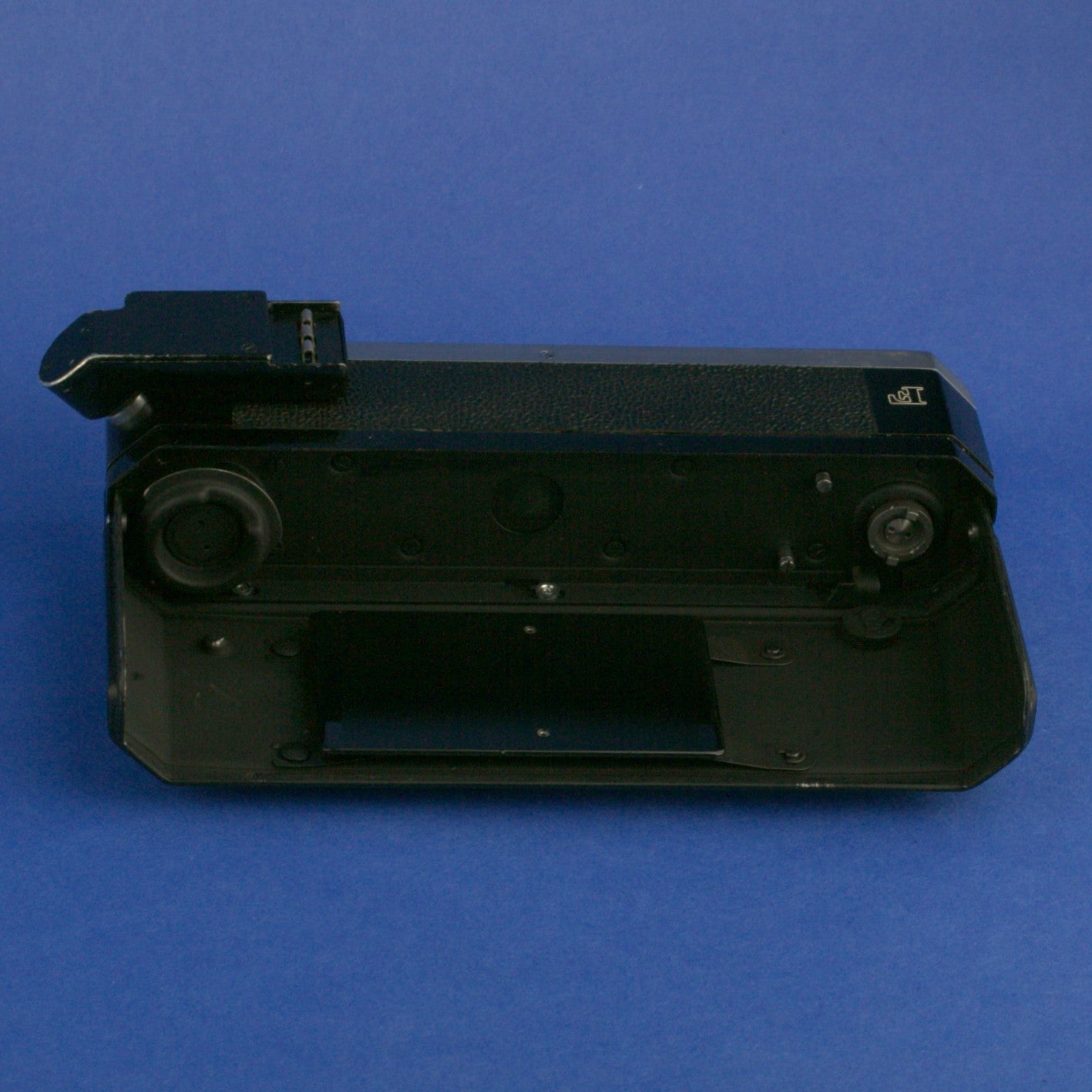 Black Nikon F Apollo Film Camera Body with F-36 Motor Drive and Battery Pack