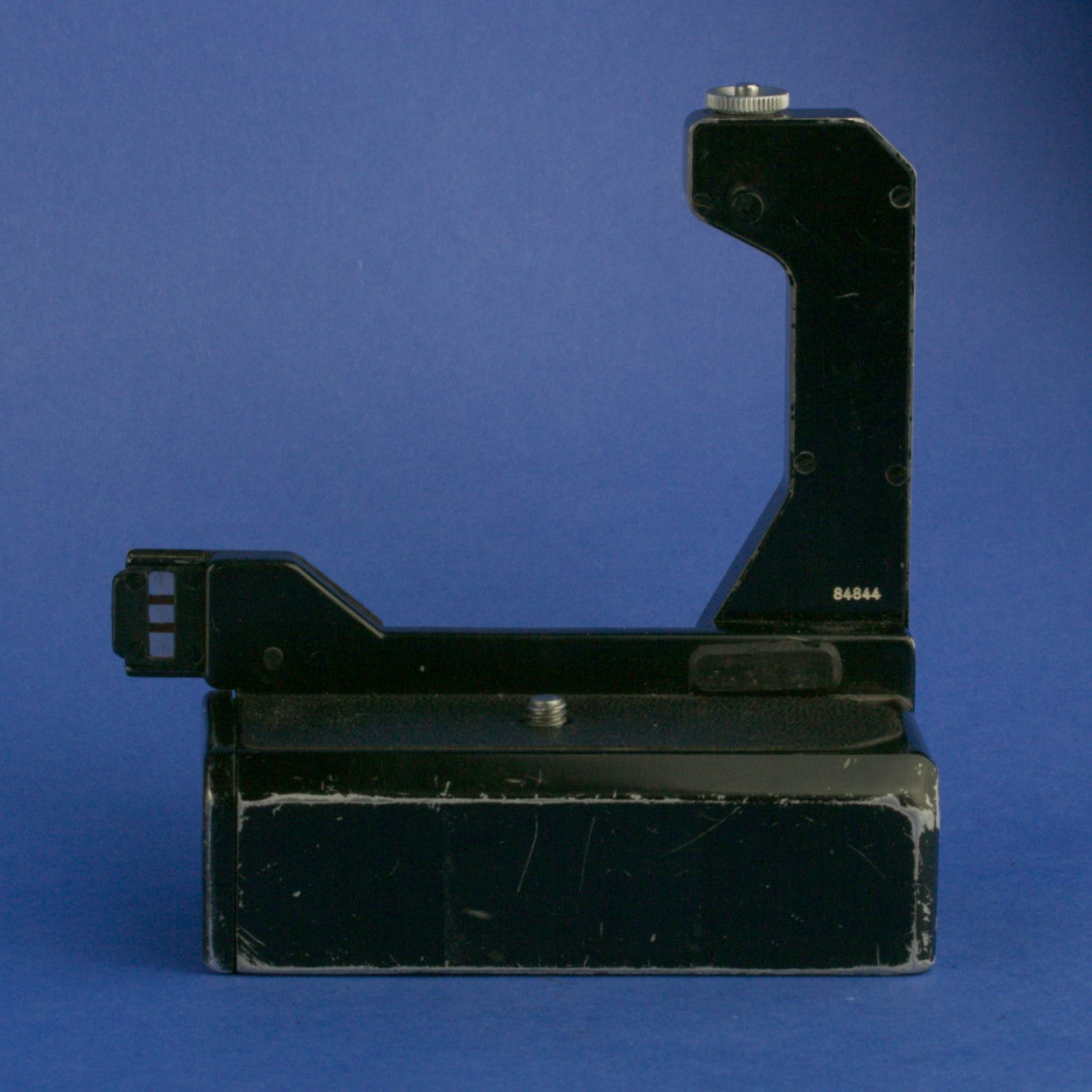 Black Nikon F Apollo Film Camera Body with F-36 Motor Drive and Battery Pack