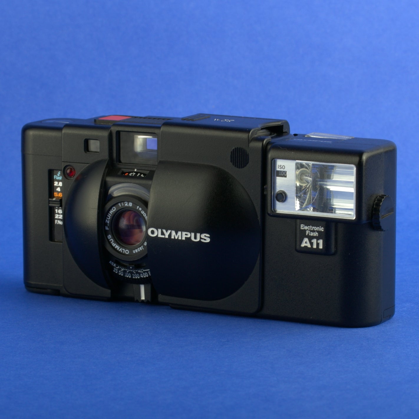 Olympus XA Film Camera with A11 Flash Near Mint Condition