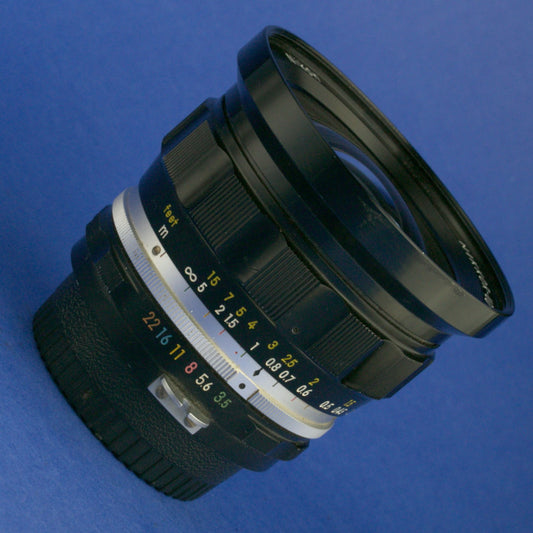 Nikon Nikkor-UD Auto 20mm 3.5 Non-Ai Lens Beautiful Condition