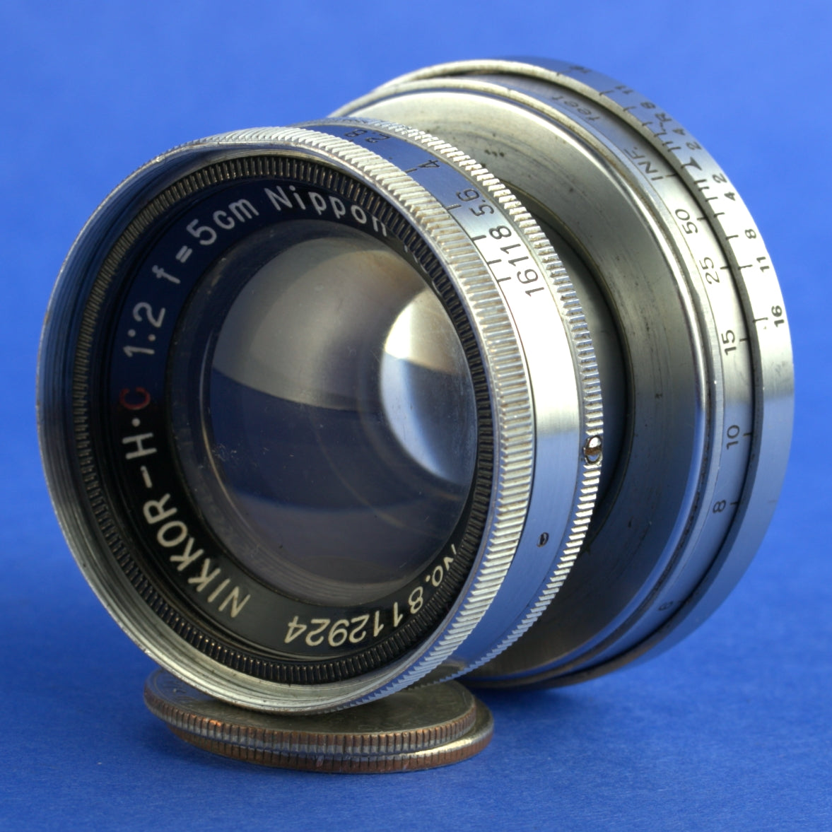 Nikon Nikkor-H.C 50mm F2 Tokyo LTM Lens