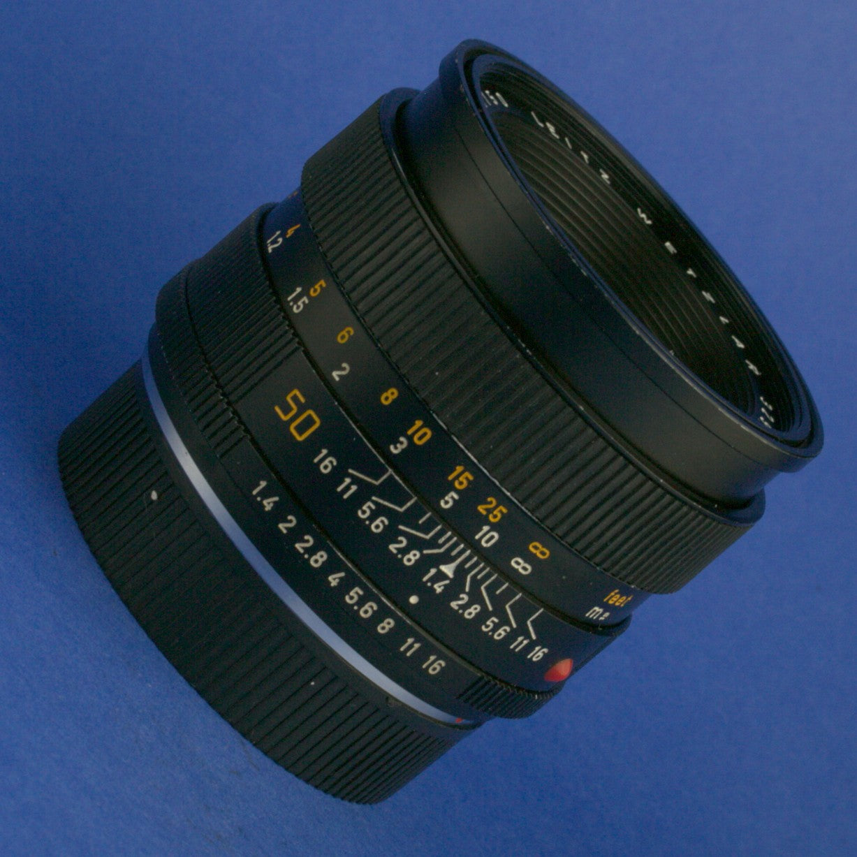 Leica Summilux-R 50mm 1.4 Lens Built-In Hood *** READ ***