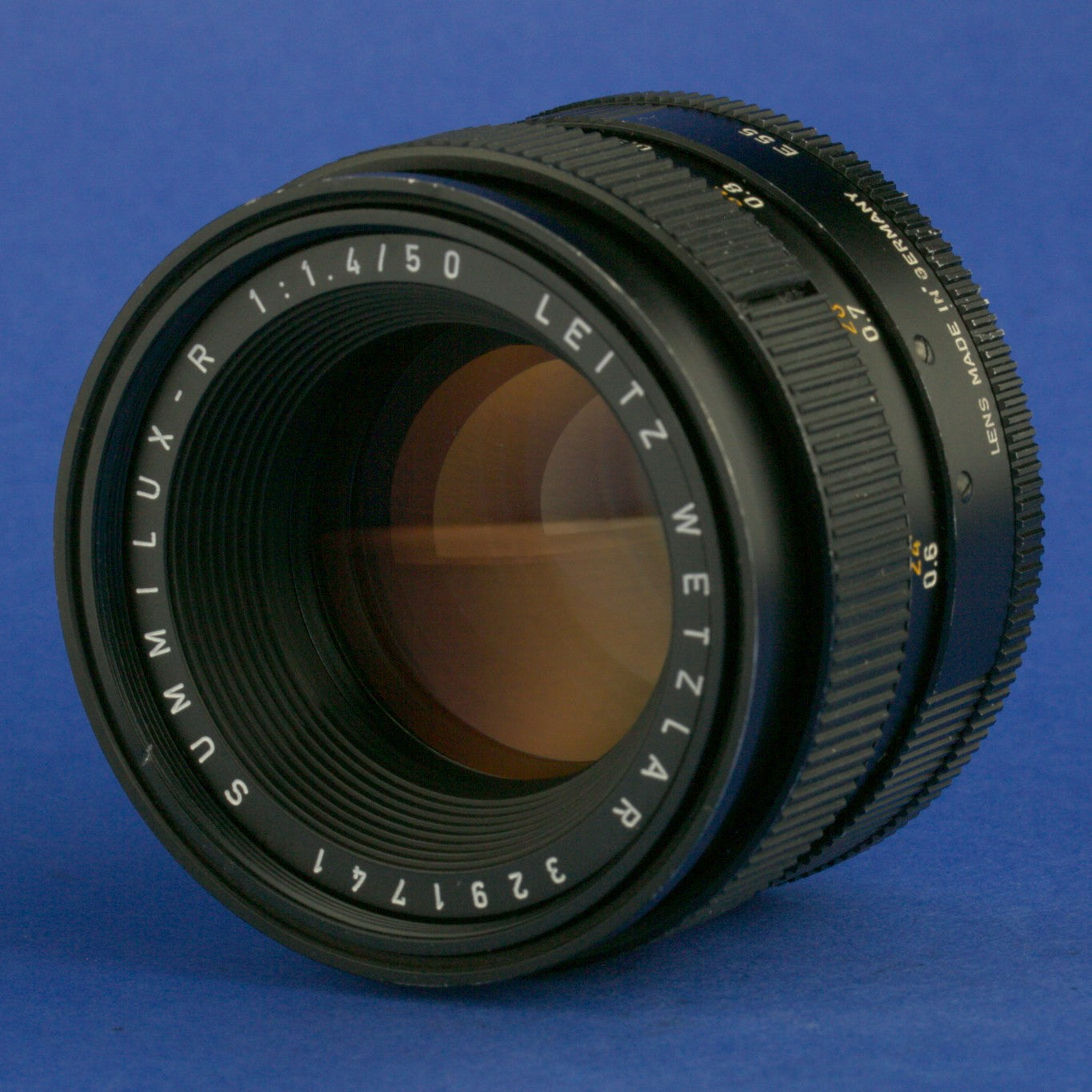 Leica Summilux-R 50mm 1.4 Lens Built-In Hood *** READ ***