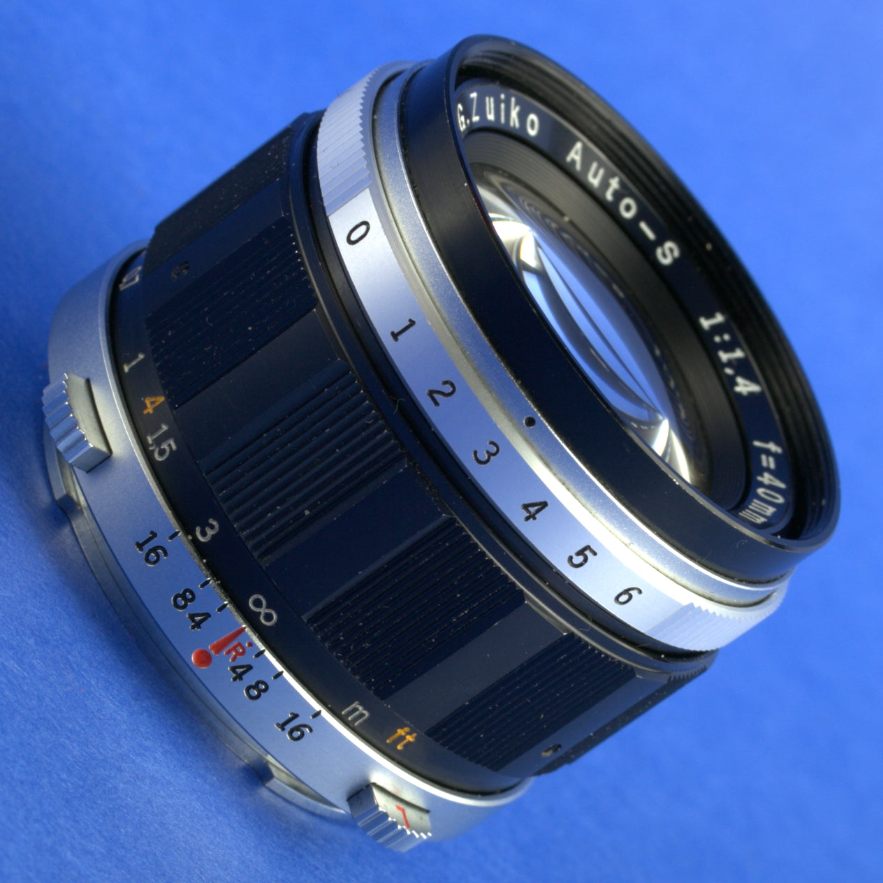 Olympus Pen-F 40mm 1.4 Auto-S Zuiko Lens