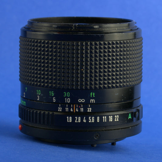 Canon FD 85mm 1.8 Lens