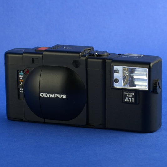 Olympus XA Film Camera with A11 Flash