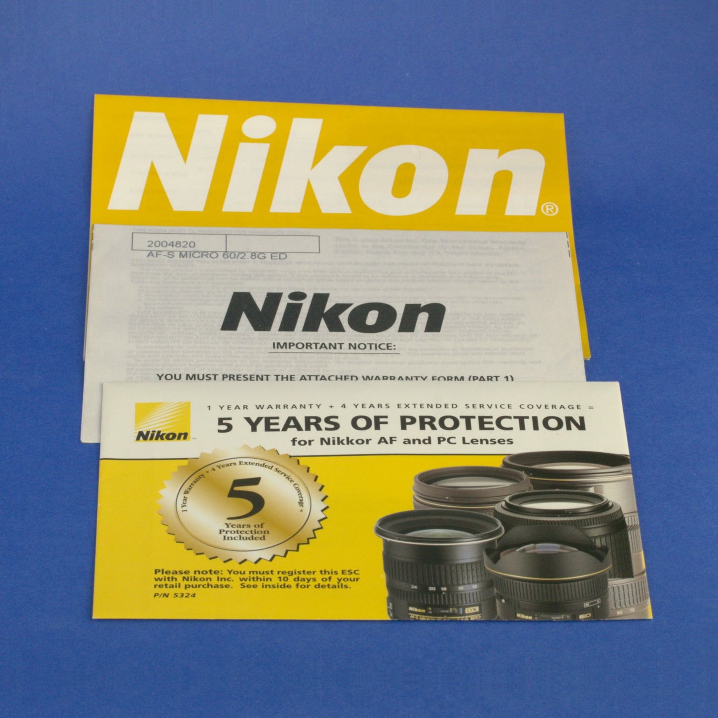 Nikon AF-S Nikkor 60mm 2.8 G Lens US Model Mint Condition