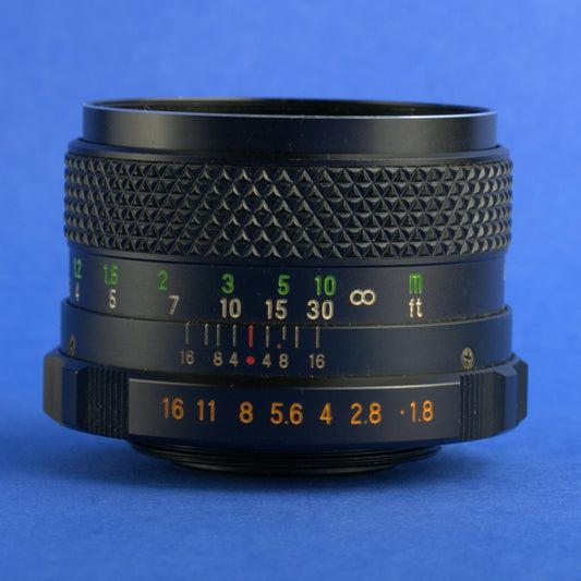 Mamiya Sekor 55mm 1.8 SX Auto Lens Pentax Screw Mount