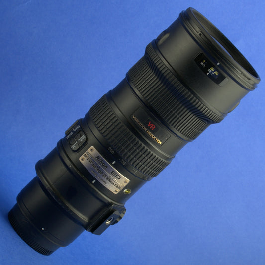 Nikon AF-S Nikkor 70-200mm 2.8 G VR Lens US Model