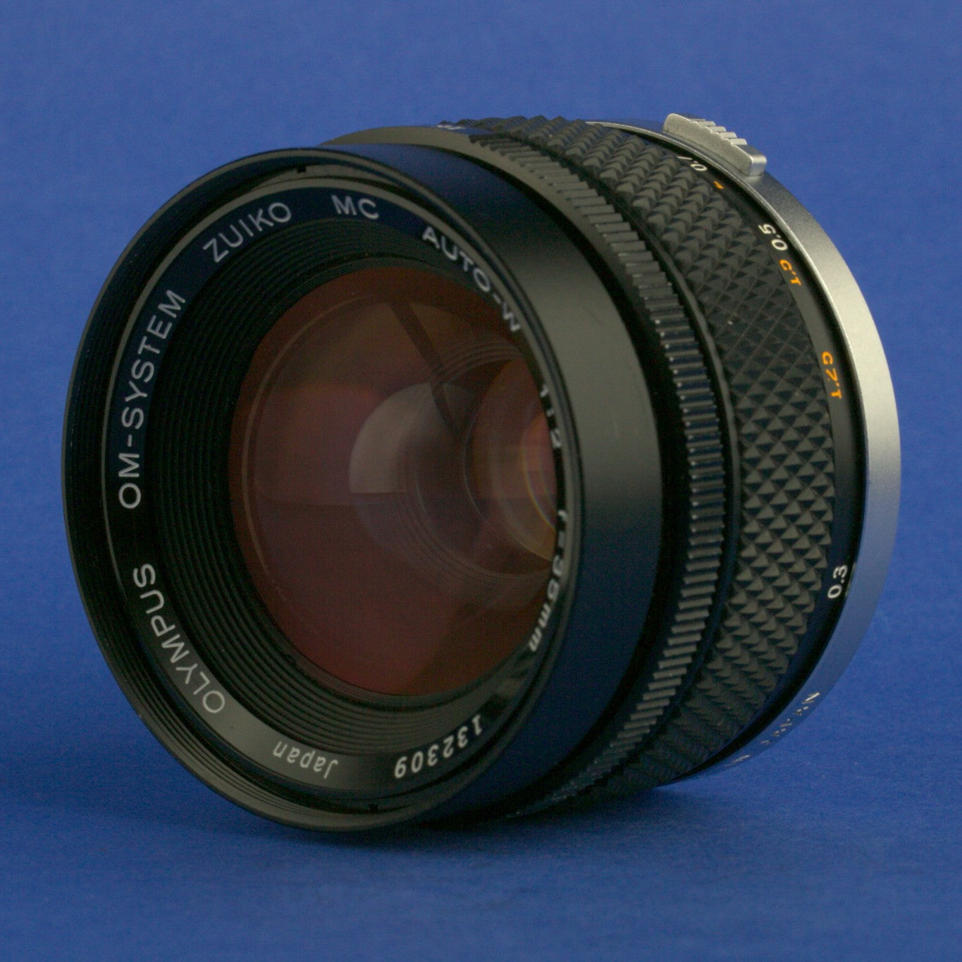 Olympus OM 35mm F2 Auto-W Zuiko Lens