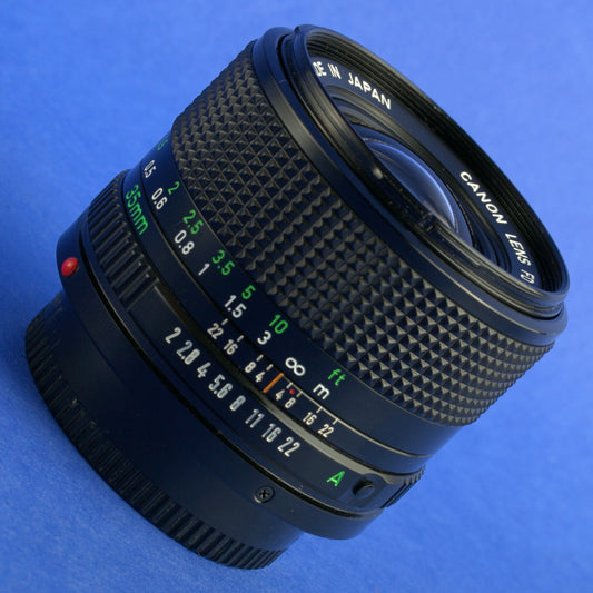 Canon FD 35mm F2 Lens